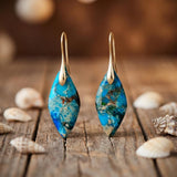 Avelina – Orecchini Blu Mare Eleganti