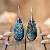 Lunarea – Orecchini Blu Laguna